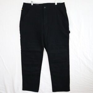 Caterpillar CAT‎ Pants Mens 40x34 Workwear Carpenter Stretch Canvas Black NWT